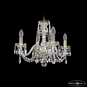 Подвесная люстра Bohemia Ivele Crystal 1402/4/160 G