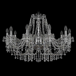 Подвесная люстра Bohemia Ivele Crystal 1410/10/300 Ni V0300