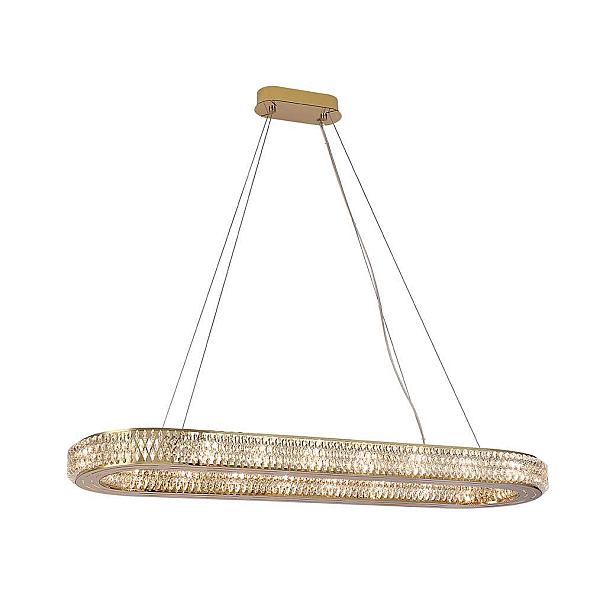 Подвесная люстра Newport 8560/100 C oval gold polished М0070796