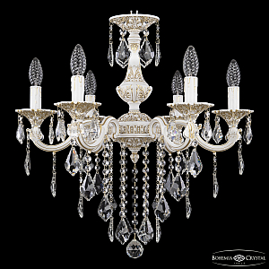Подвесная люстра Bohemia Ivele Crystal AL78101/6/175 B WMG Leafs