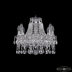 Подвесная люстра Bohemia Ivele Crystal 1413/10/141 Ni