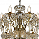 Подвесная люстра iLamp Asia 61079-8+4 BR