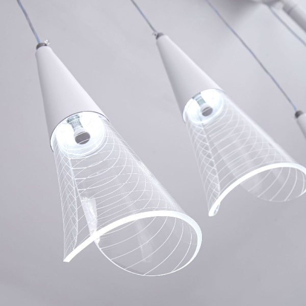 Подвесная люстра LED4U L7105-7 WТ Подвесная люстра LED4U L7105-7 WТ