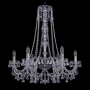 Подвесная люстра Bohemia Ivele Crystal 1409/6/240/h-75 Ni