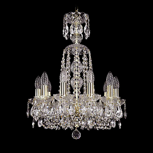 Подвесная люстра Bohemia Ivele Crystal 1402/10/141/XL-58 G