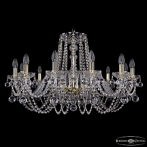 Подвесная люстра Bohemia Ivele Crystal 1402/12/300 G Balls