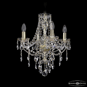 Подвесная люстра Bohemia Ivele Crystal 1415/4/141 G