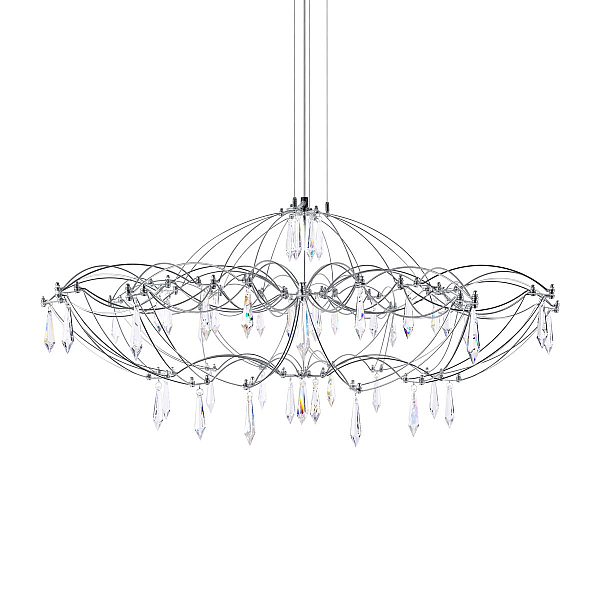 Подвесная люстра Loft IT Mira 10586/900 Silver Asfour