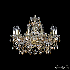 Подвесная люстра Bohemia Ivele Crystal 1411/10/195 G R721