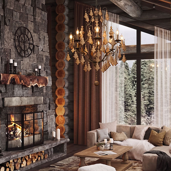Подвесная люстра Loft IT Chateau 10559/8
