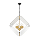 Подвесная люстра Lumina Deco Crulia LDP 8005-6 BK+MD