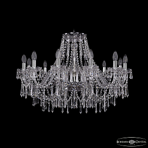 Подвесная люстра Bohemia Ivele Crystal 1403/12/300 Ni