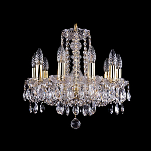 Подвесная люстра Bohemia Ivele Crystal 1402/10/141 G