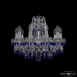 Подвесная люстра Bohemia Ivele Crystal 1410/10/160 Ni V3001
