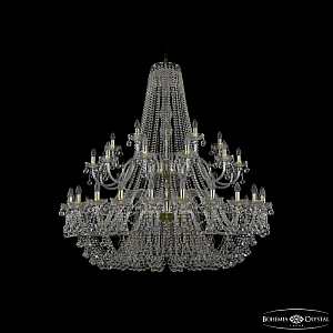 Подвесная люстра Bohemia Ivele Crystal 1409/24+12+6/530/2d G