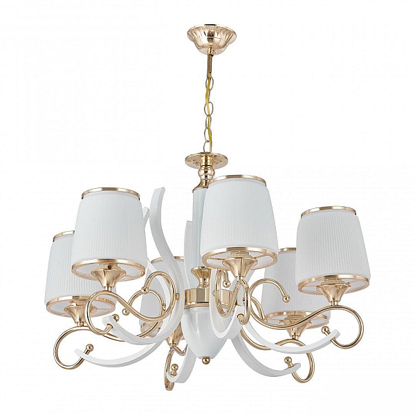 Подвесная люстра Arte Milano Florentia-3857 303857/6 Wh/Gd