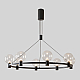 Люстра Crystal Lux DUET SP56W LED BLACK