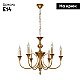 Подвесная люстра Arte Lamp COLLINETTA A4094LM-6PB