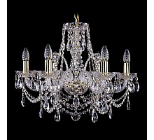 Подвесная люстра Bohemia Ivele Crystal 1411/6/195 G