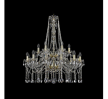 Подвесная люстра Bohemia Ivele Crystal 1413/12+6/300/h-96/2d G