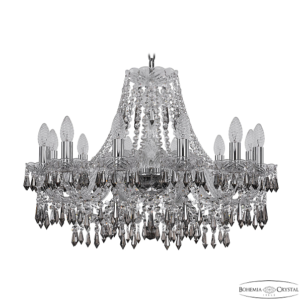Подвесная люстра Bohemia Ivele Crystal 1403/12/240 Ni K731