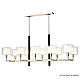 Подвесная люстра Crystal Lux Maestro SP-PL10 L1100 Gold