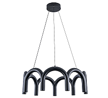 Подвесная люстра Arte Lamp Warhol A3258LM-45BK