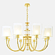 Подвесная люстра Crystal Lux ELENA SP8 GOLD
