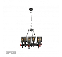 Подвесная люстра iLamp Loco P0182-6
