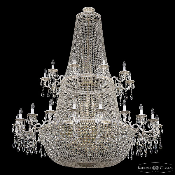 Подвесная люстра Bohemia Ivele Crystal AL2211H201/20+10/162FL/2D WMG