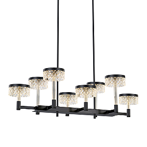 Подвесная люстра Delight Collection MD21020075 MD21020075-8B matt black