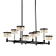 Подвесная люстра Delight Collection MD21020075 MD21020075-8B matt black