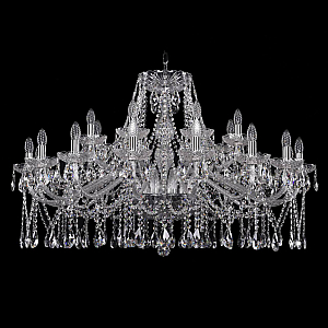 Подвесная люстра Bohemia Ivele Crystal 1413/16+8/400 Ni
