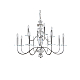 Подвесная люстра Newport Vanessa 3878+4/С nickel М0070882