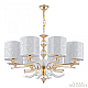 Подвесная люстра Arte Milano Florentia-2097 302097/8 Wh/Gd