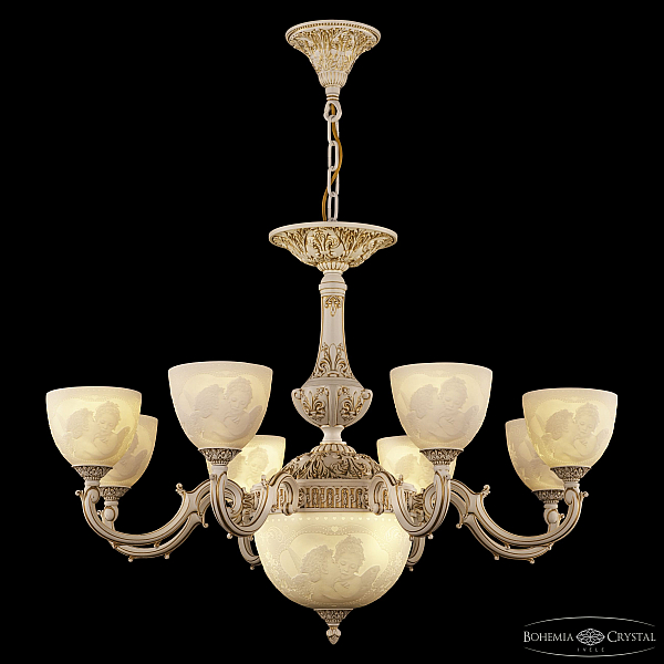 Подвесная люстра Bohemia Ivele Crystal AL78101P/8/250 WMG P1 U Angel