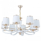 Подвесная люстра Arte Milano Florentia-2457 302457/8 Wh/Gd