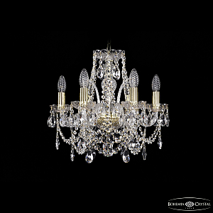 Подвесная люстра Bohemia Ivele Crystal 1411/6/141 G