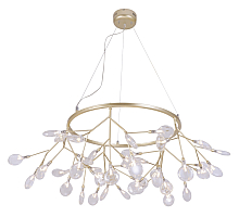 Подвесная люстра Crystal Lux Evita EVITA SP45 D GOLD/TRANSPARENT