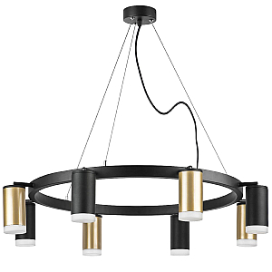 Подвесная люстра Lightstar Rullo (571018+214440-4+214437-4+202430-8) LR0184043740