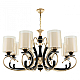 Подвесная люстра Arte Milano Florentia 302237/8 Bk/Gd