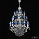 Подвесная люстра Bohemia Ivele Crystal AL78101/16+8+8/300/3d B WMN P Aquamarine/M-1F