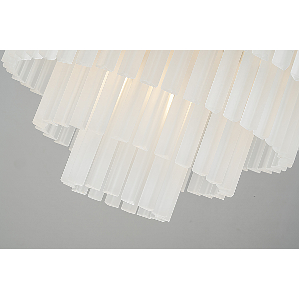 Подвесная люстра Delight Collection 1920s Odeon KR0387P-10A black/frost