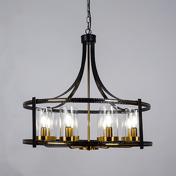 Подвесная люстра Arte Lamp Avior A7011SP-8BK