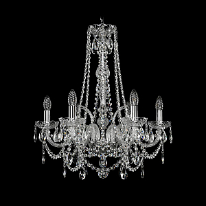 Подвесная люстра Bohemia Ivele Crystal 1411/6/195/h-62 Ni