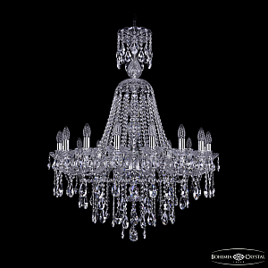 Подвесная люстра Bohemia Ivele Crystal 1415/16/300/XL-108 Ni