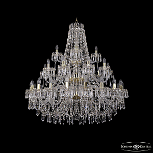Подвесная люстра Bohemia Ivele Crystal 1403/20+10+5/400/3d G
