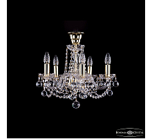 Подвесная люстра Bohemia Ivele Crystal 1402/5/141 G Balls tube