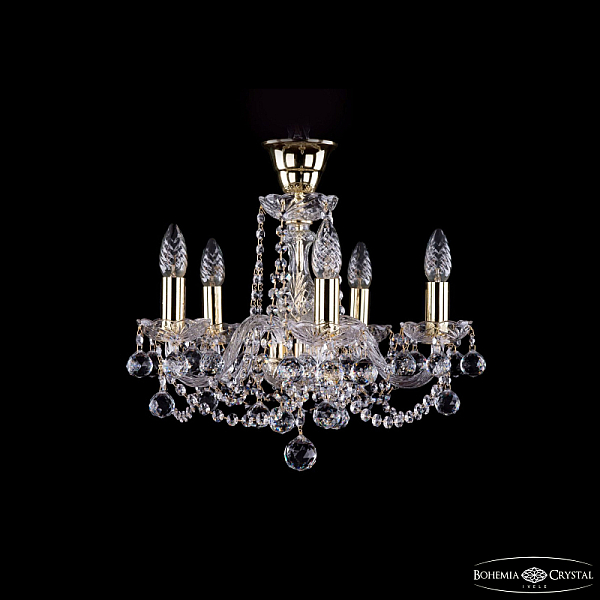 Подвесная люстра Bohemia Ivele 1402/5/141 G Balls tube