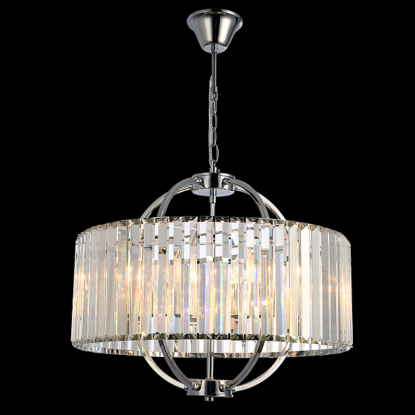 Подвесная люстра Natali Kovaltseva PLAZA 81408/5C CHROME